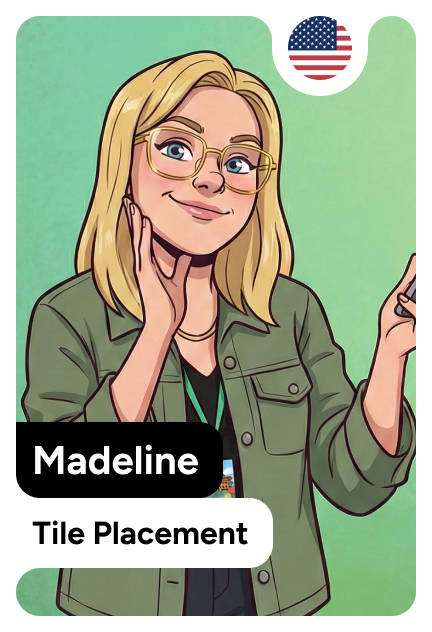 Cartoon illustration of a bald man with glasses and a ginger beard, in the style of a collectable card. The card shows the name Ollie, and a caption that says 'Engine Building'